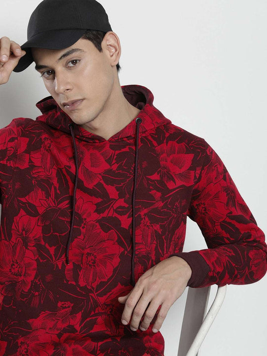 Men's Printed Regular Fit Sweatshirt