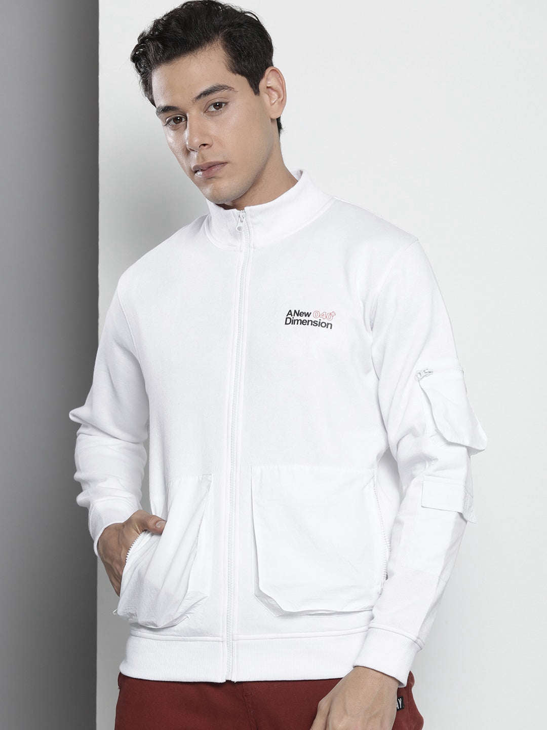 Men's Solid Regular Fit Sweatshirt