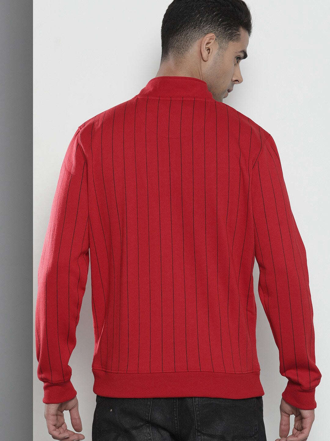 Men's Striped Regular Fit Sweatshirt