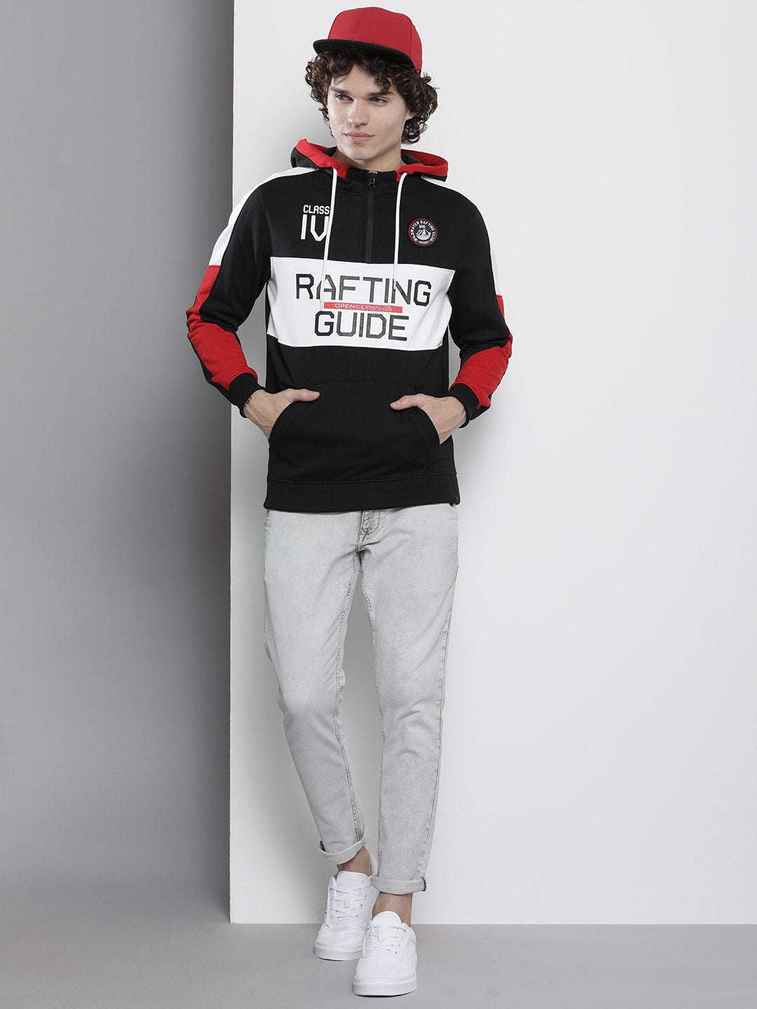 Men's Printed Regular Fit Sweatshirt