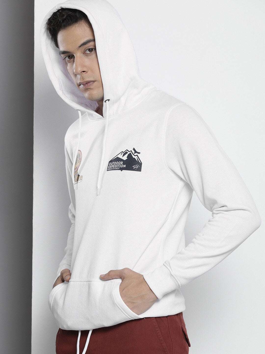 Men's Printed Regular Fit Sweatshirt