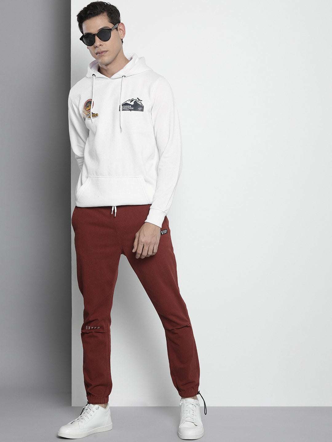 Men's Printed Regular Fit Sweatshirt