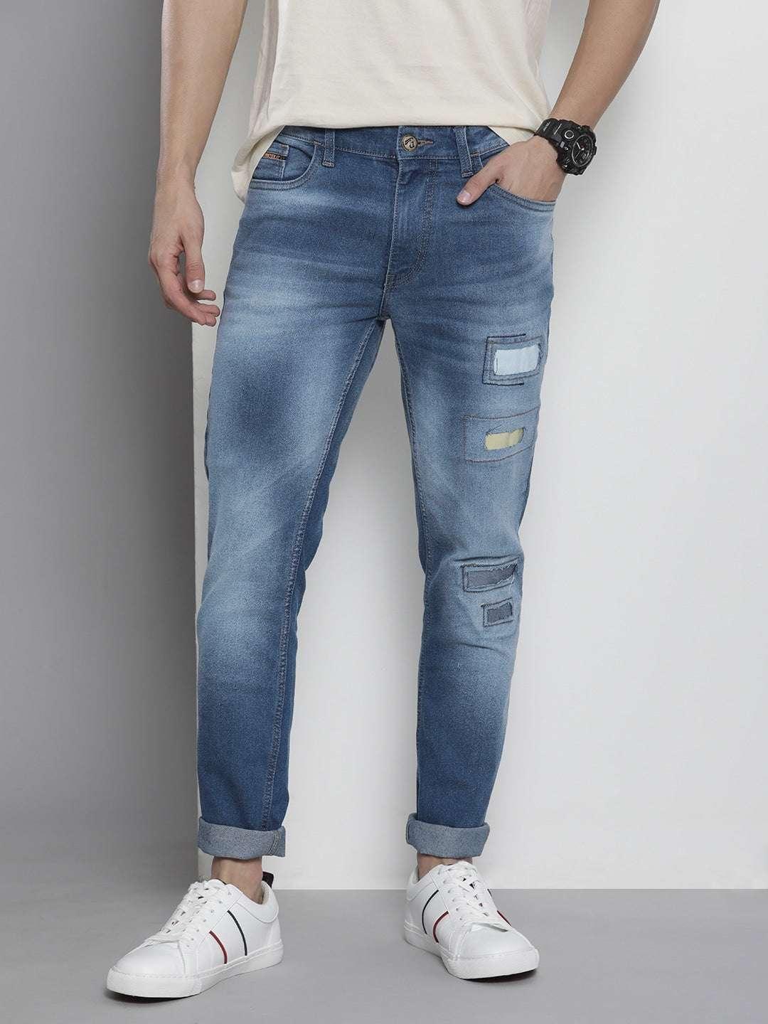 Men's Solid Jeans