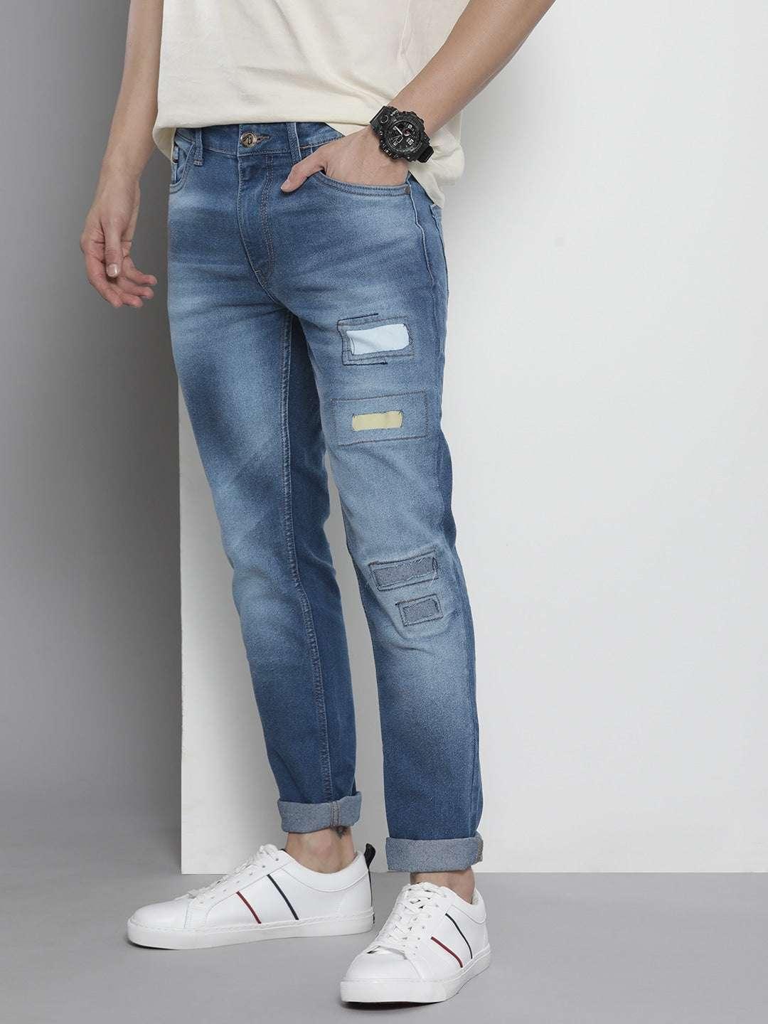 Men's Solid Jeans