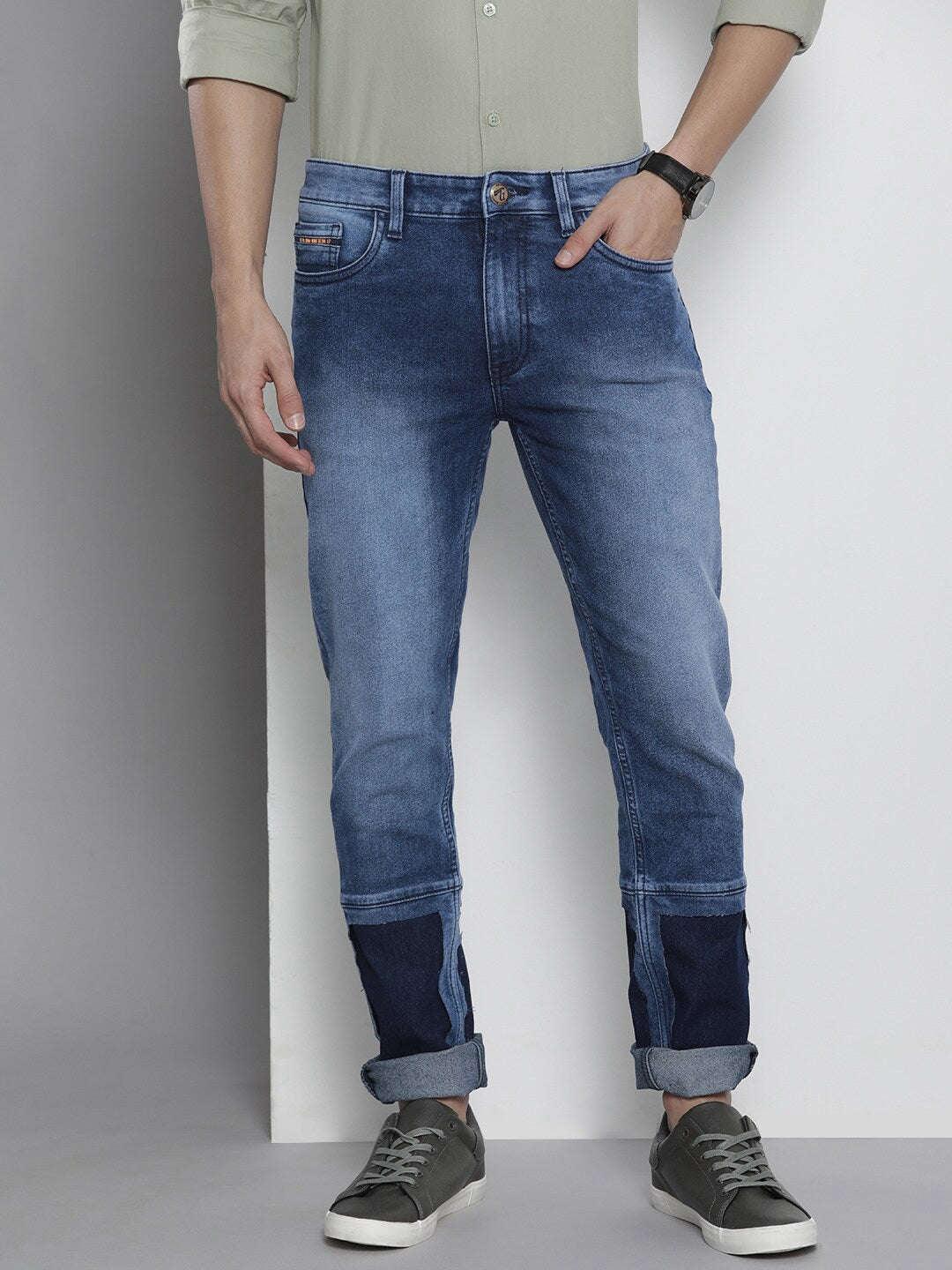 Men's Solid Jeans