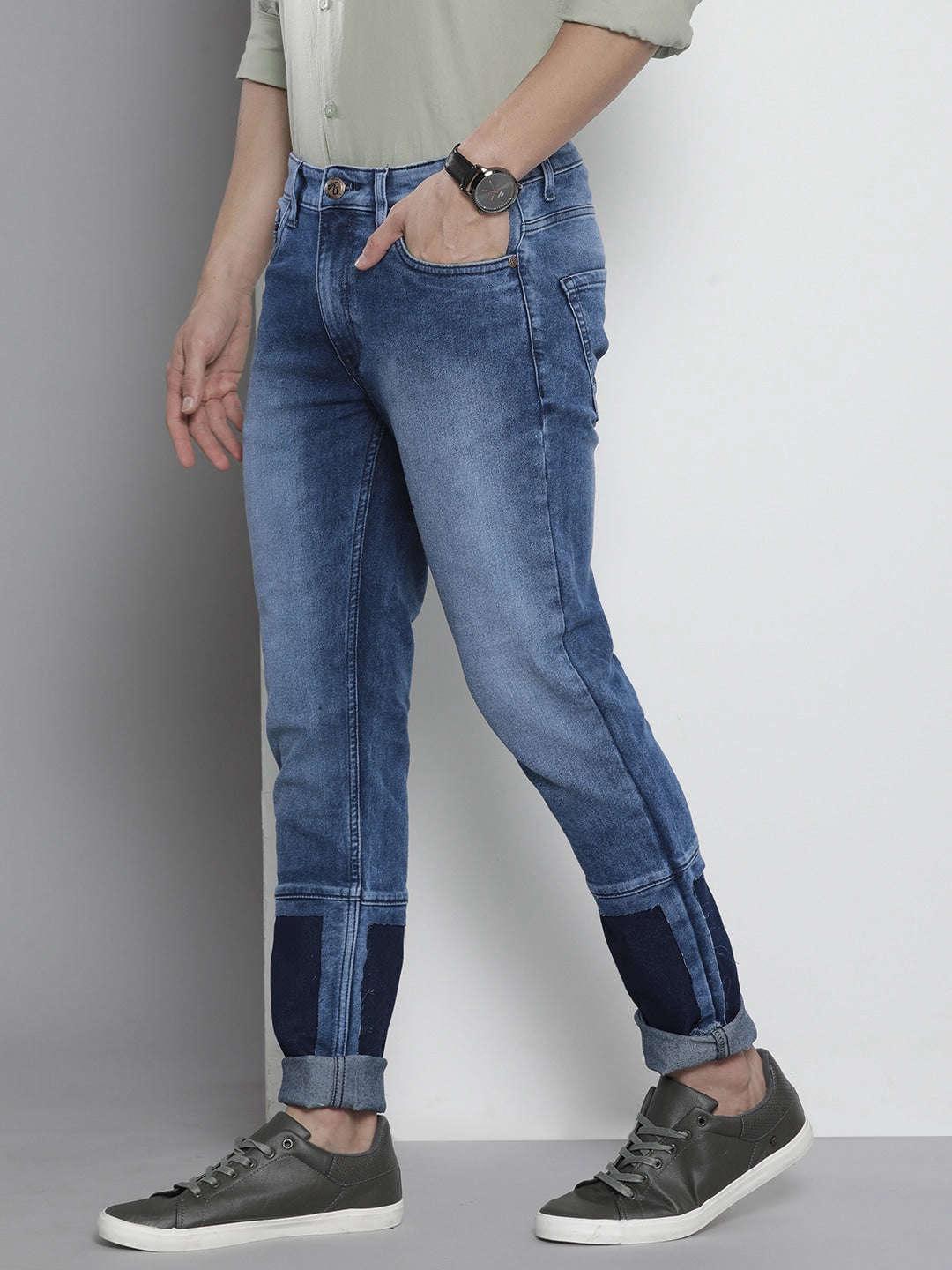 Men's Solid Jeans