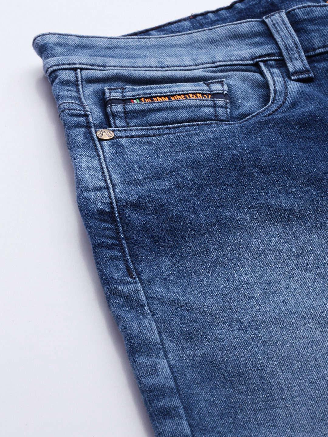 Men's Solid Jeans