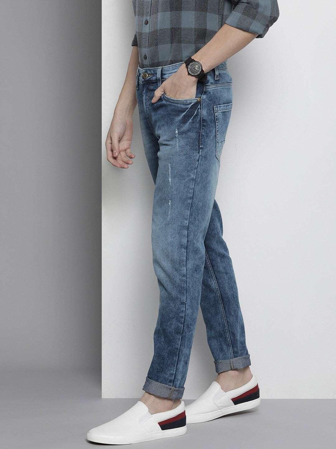 Men's Solid Jeans