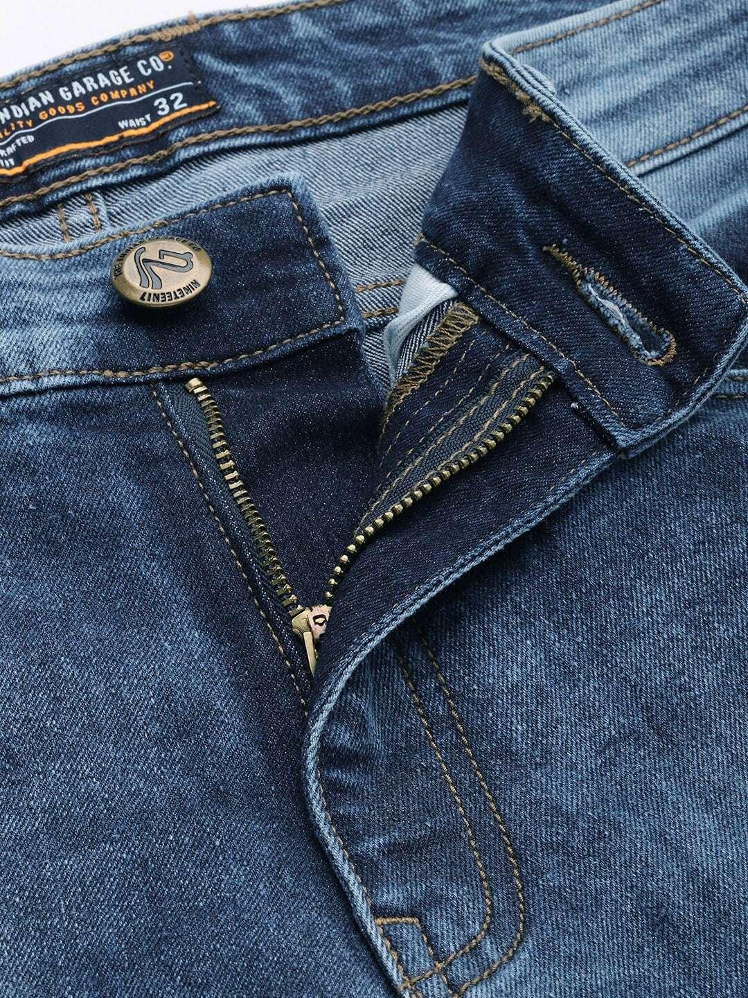 Men's Solid Jeans