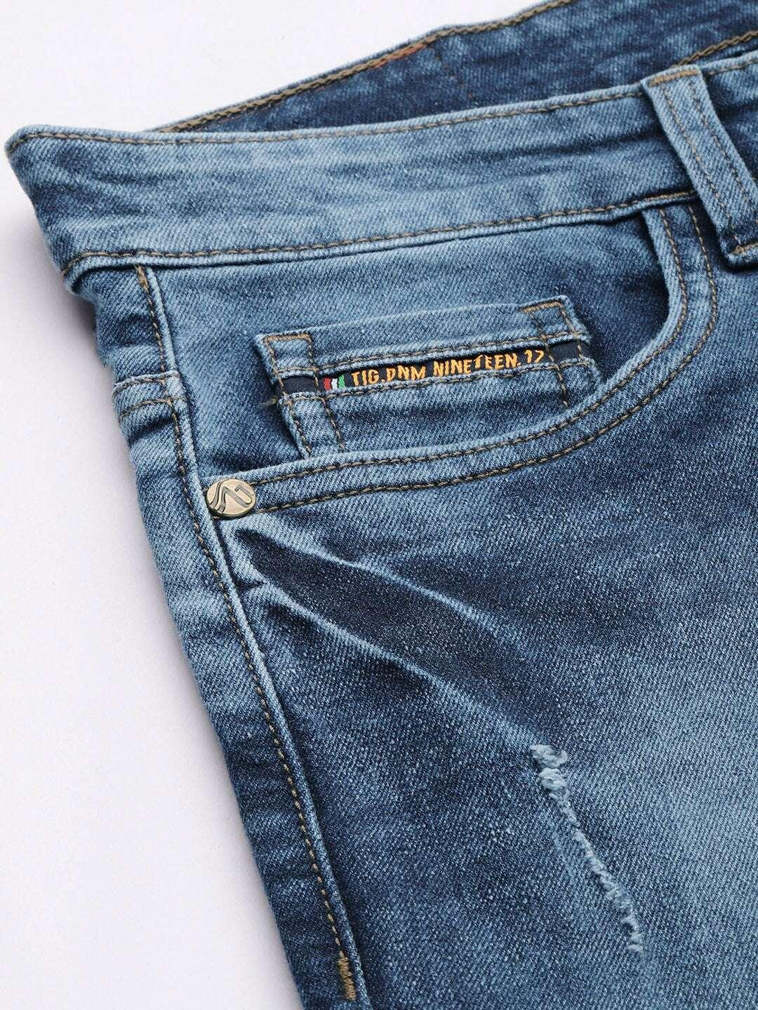 Men's Solid Jeans