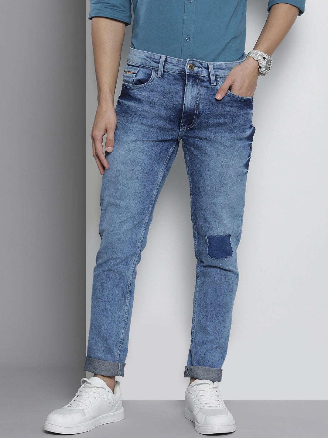 Men's Solid Jeans