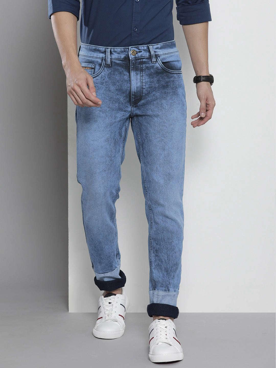 Men's Solid Jeans