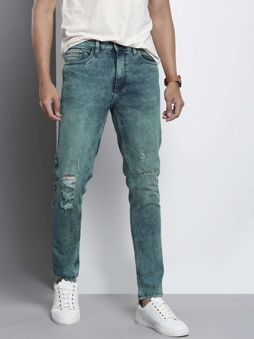 Men's Solid Jeans