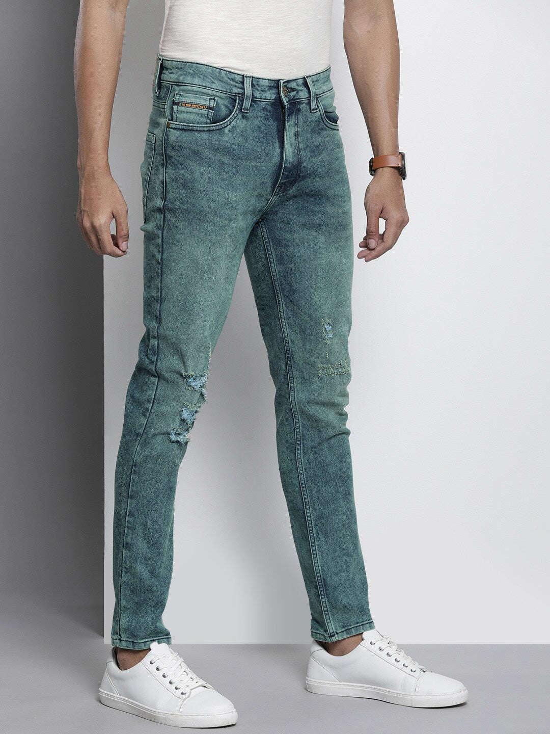 Men's Solid Jeans