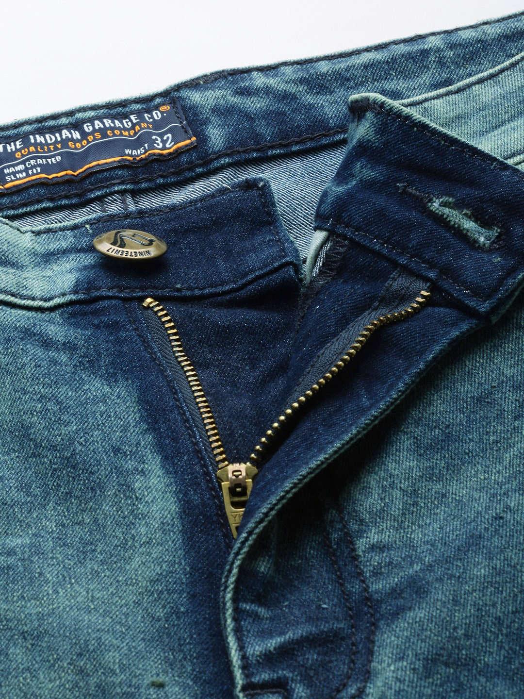 Men's Solid Jeans