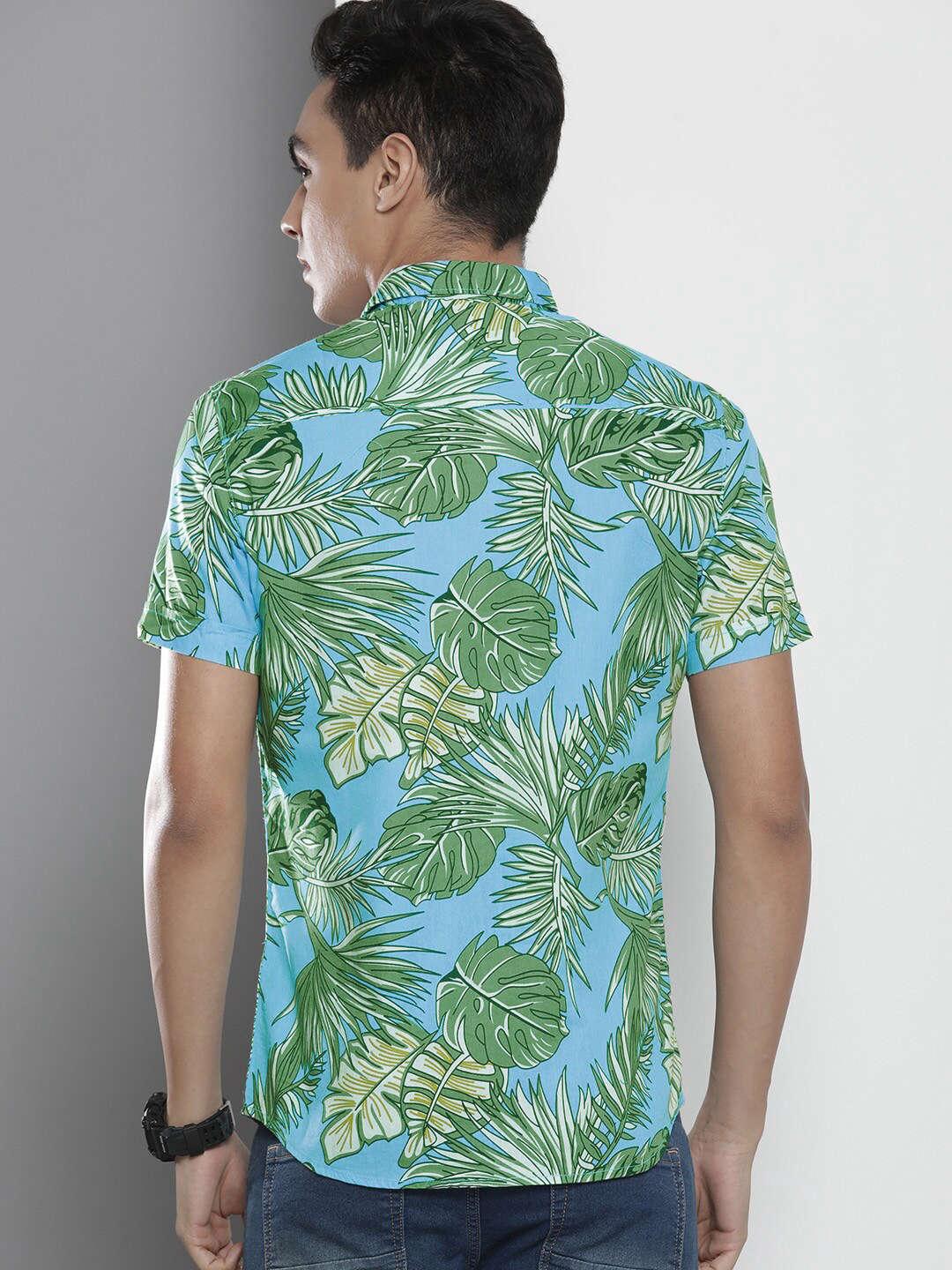 Men's Tropical Printed Shirt