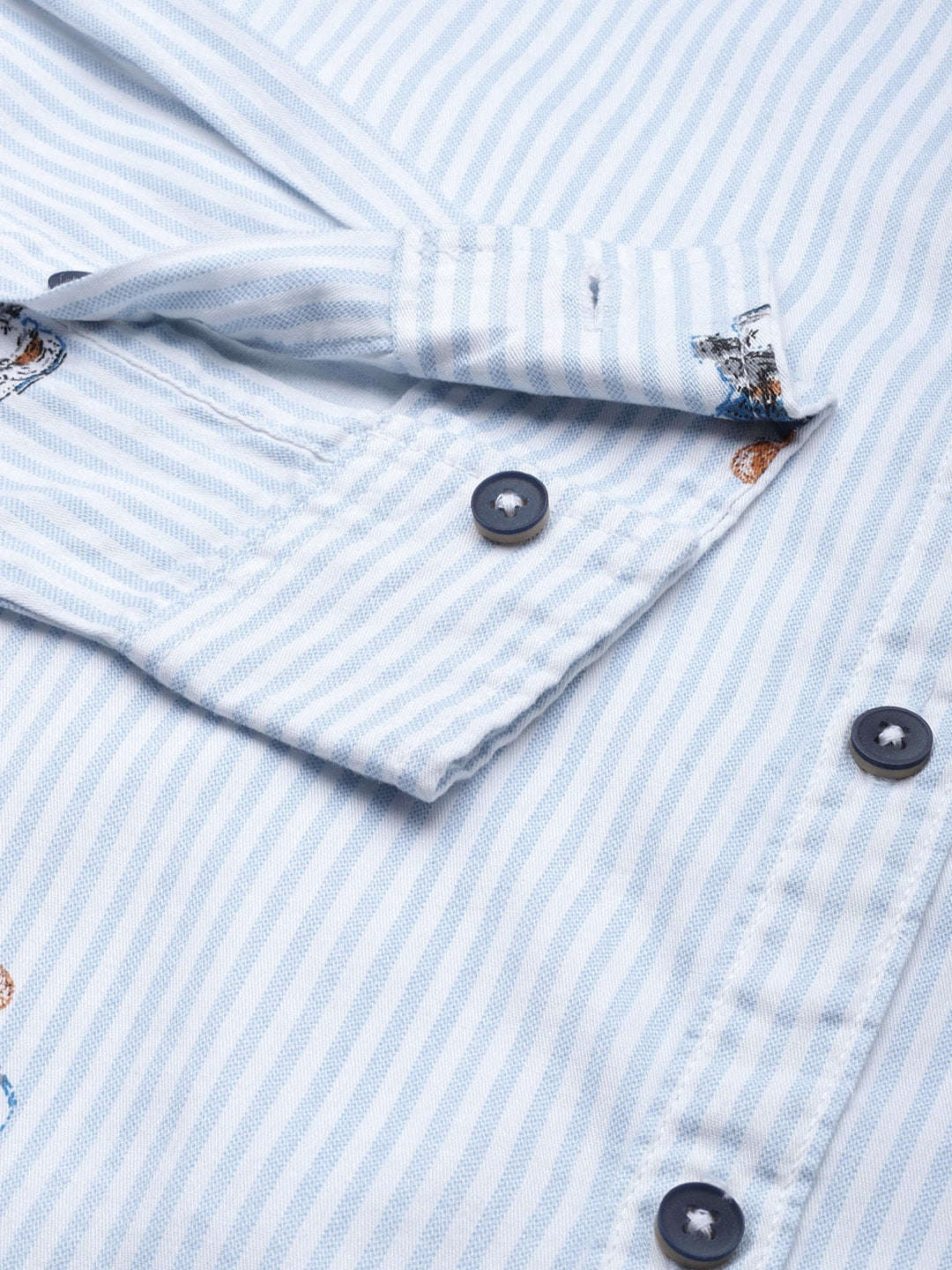 Men's Striped Regular Fit Shirt