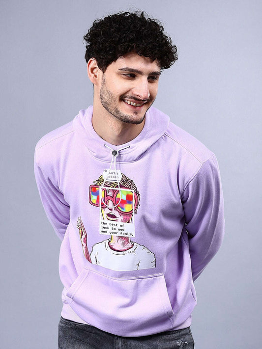 Men's Printed Relaxed Fit Sweatshirt