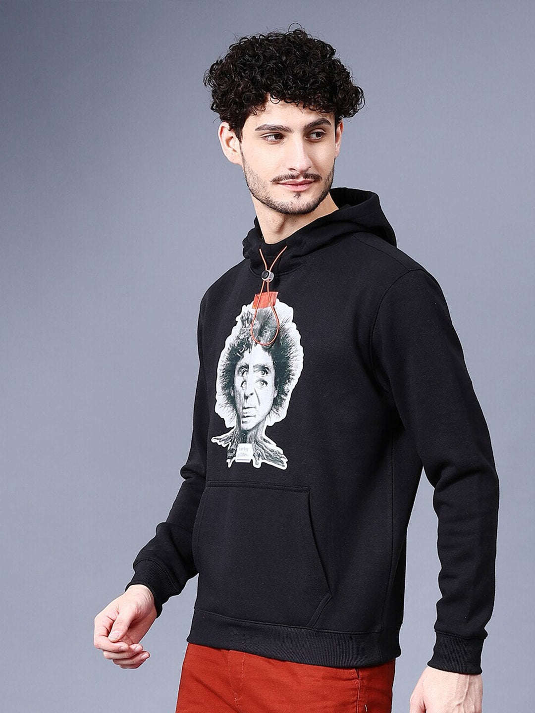 Men's Printed Relaxed Fit Sweatshirt