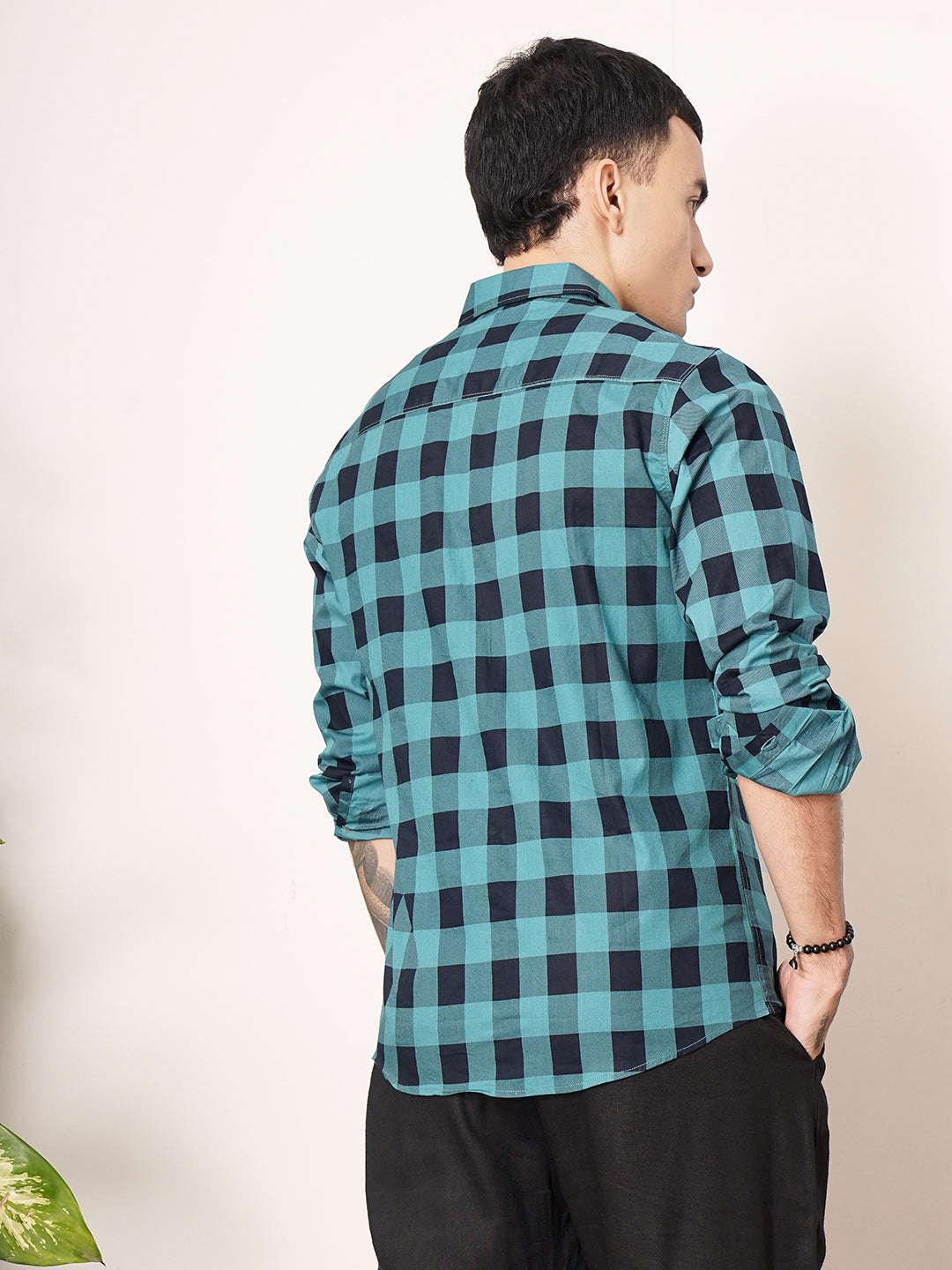 Men's Checked Casual Shirt