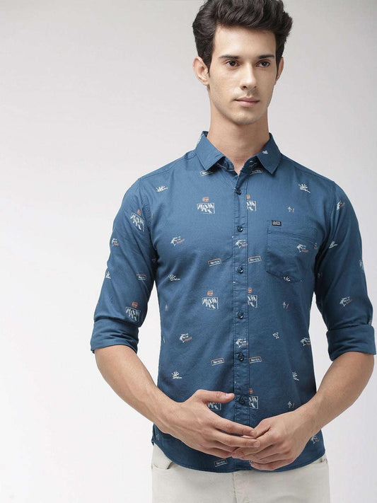 Men's Casual Printed Shirt