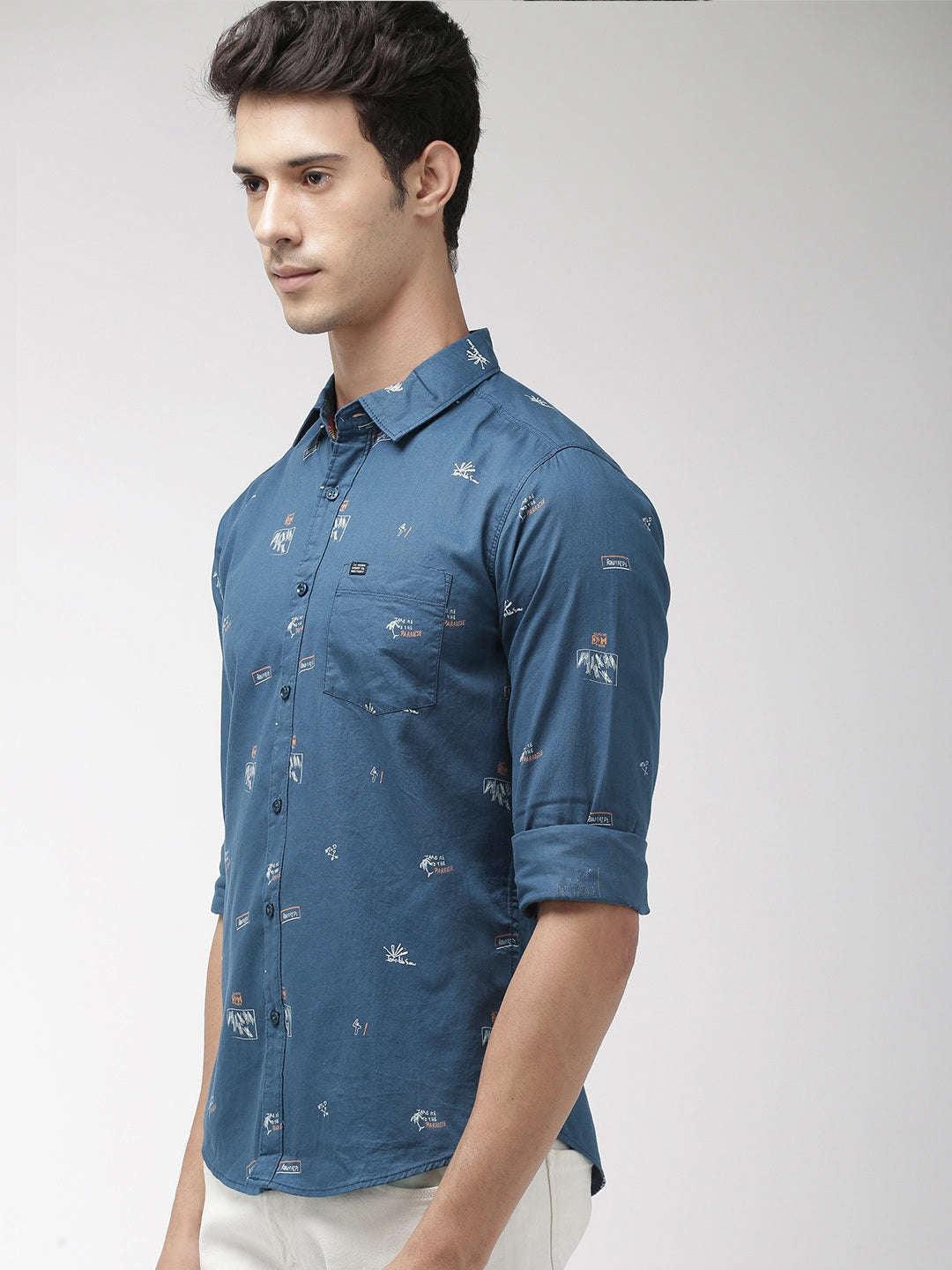 Men's Casual Printed Shirt