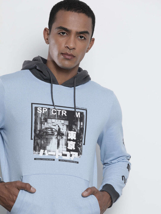 Men's Printed Regular Fit Sweatshirt