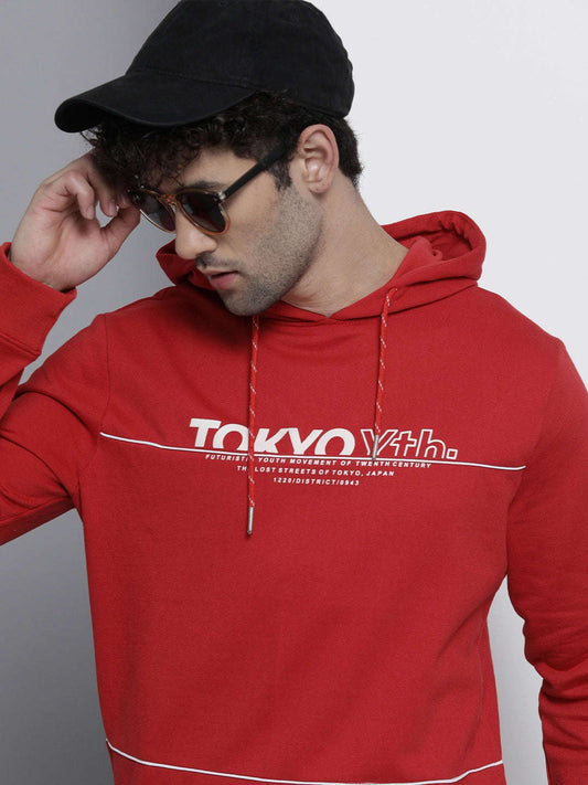 Men's Colourblocked Regular Fit Sweatshirt