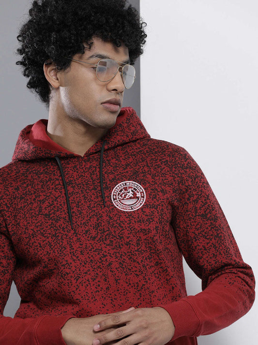 Men's Printed Regular Fit Sweatshirt