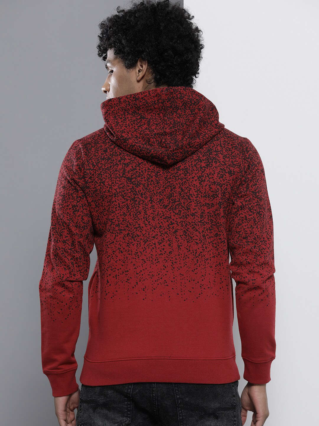 Men's Printed Regular Fit Sweatshirt