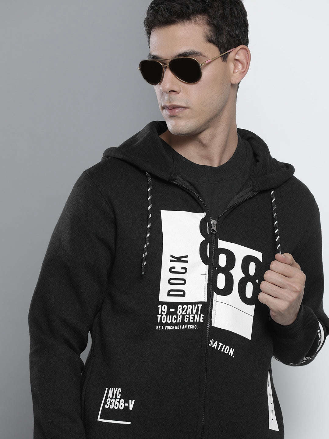 Men's Printed Regular Fit Sweatshirt