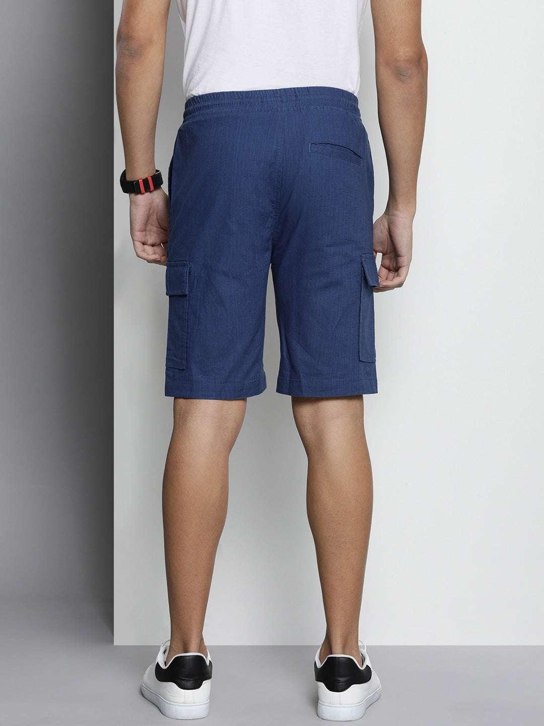 Men's Linen Cargo Shorts