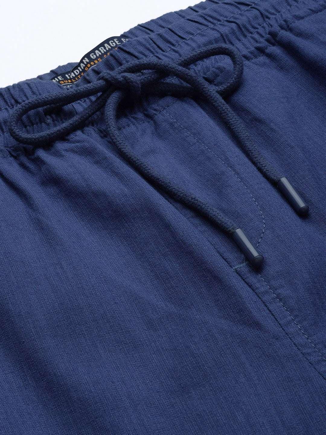 Men's Linen Cargo Shorts