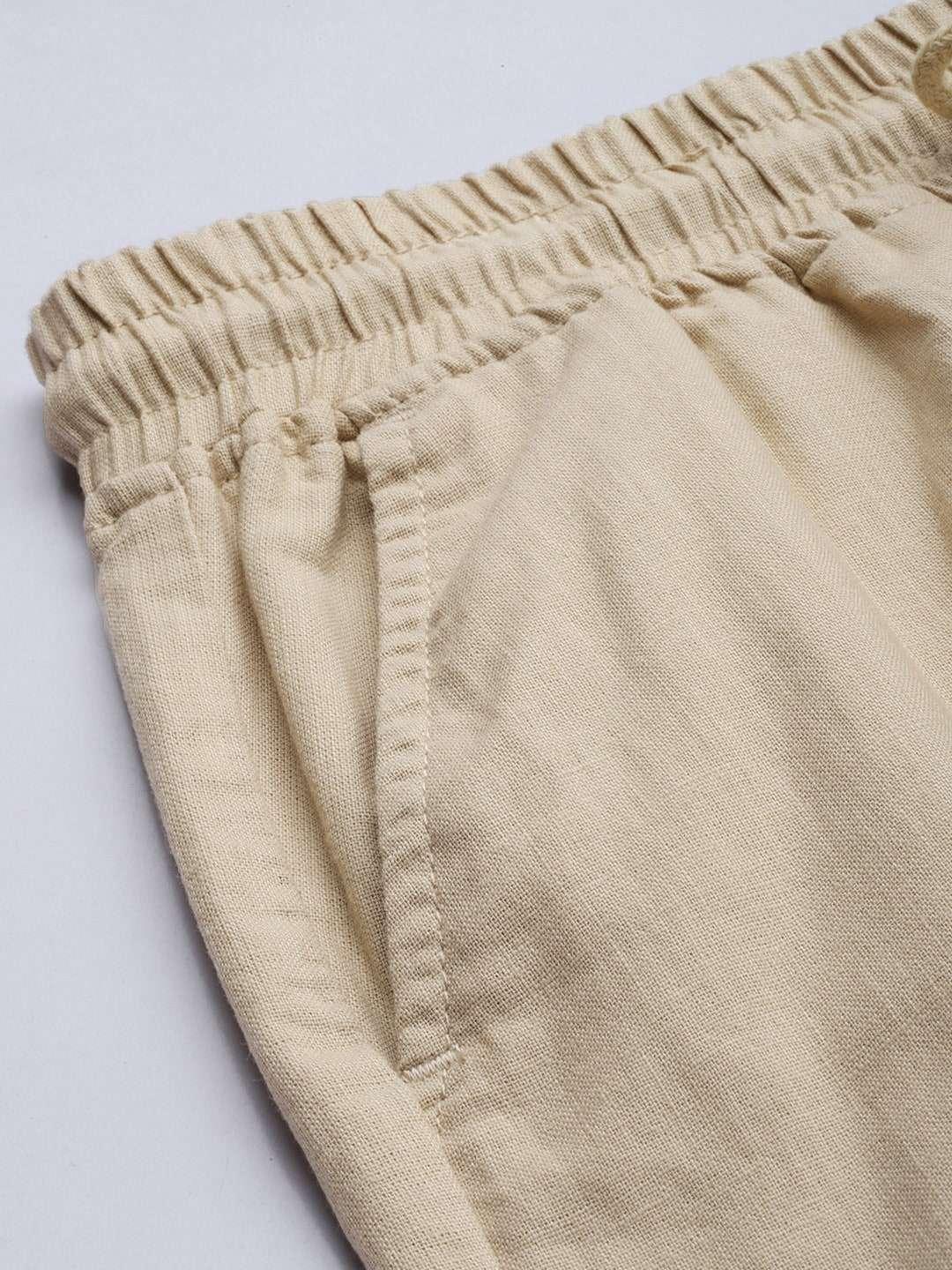 Men's Linen Cargo Shorts