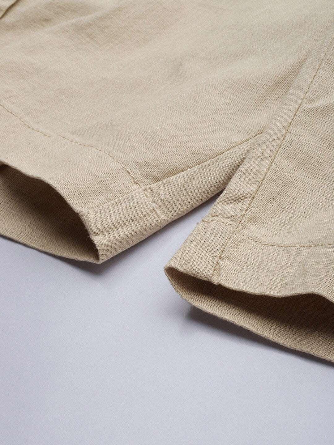 Men's Linen Cargo Shorts