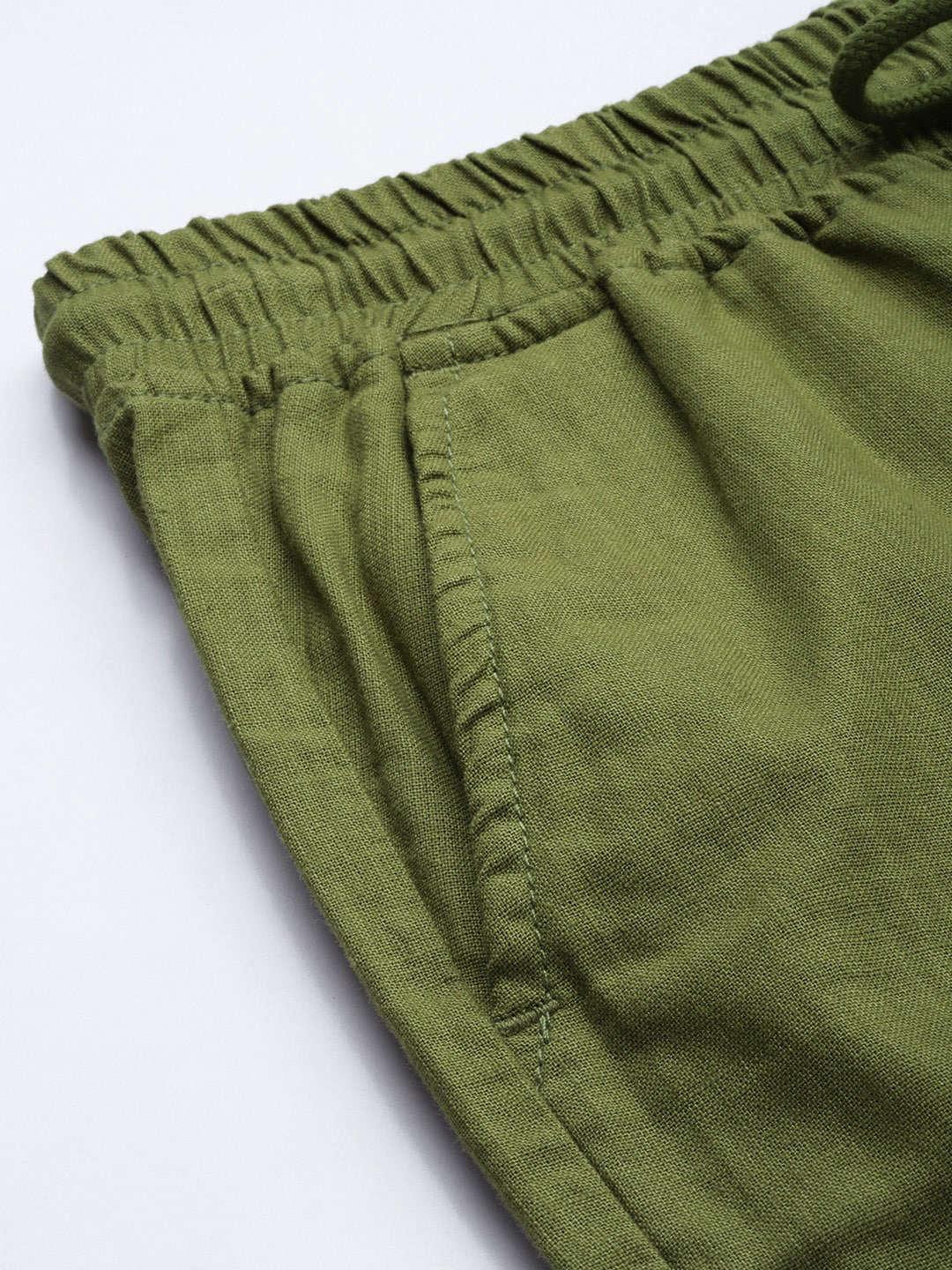 Men's Linen Cargo Shorts