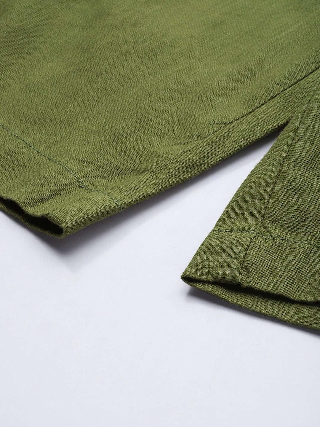 Men's Linen Cargo Shorts