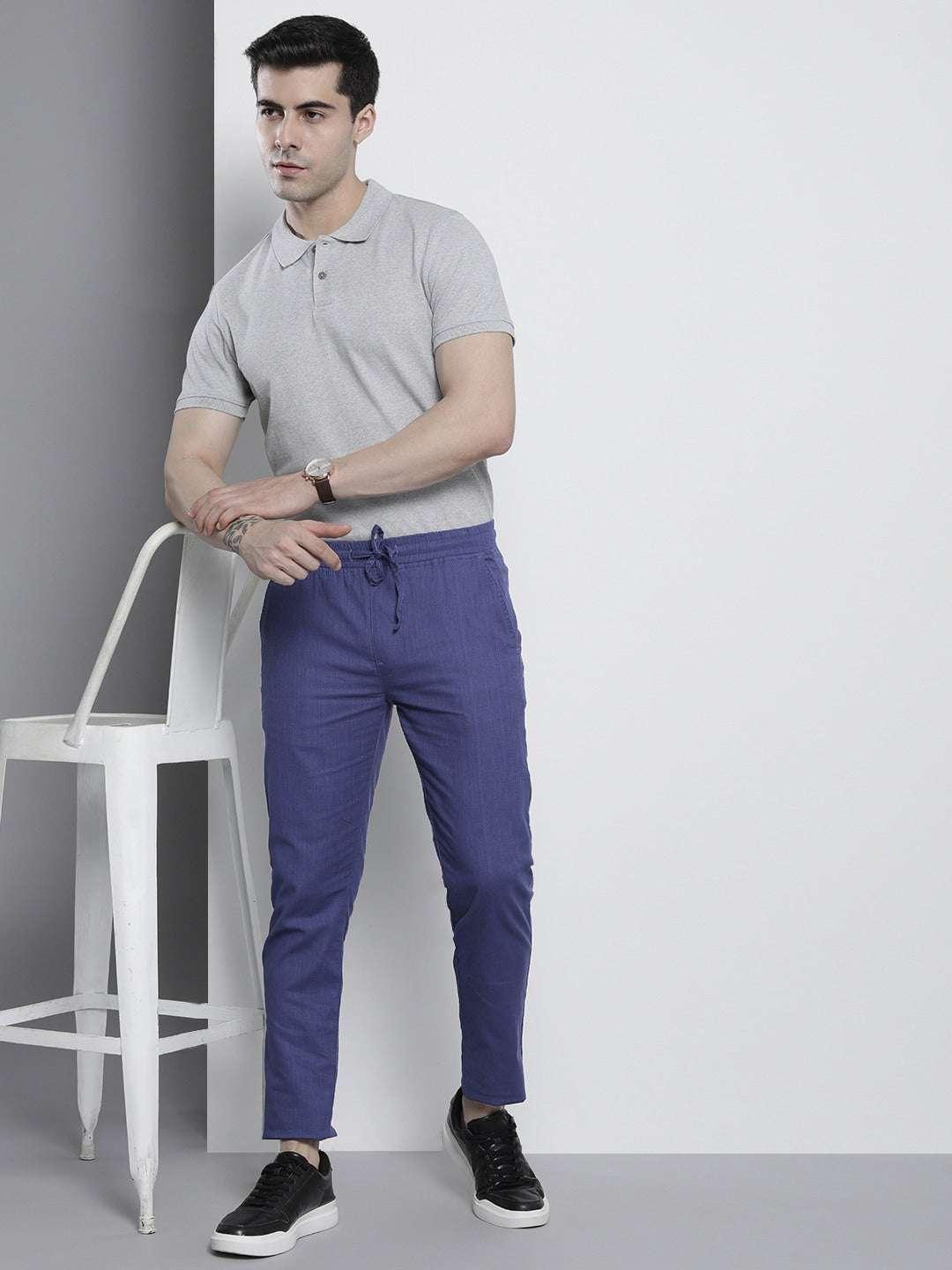 Men's Linen Jogger Trouser