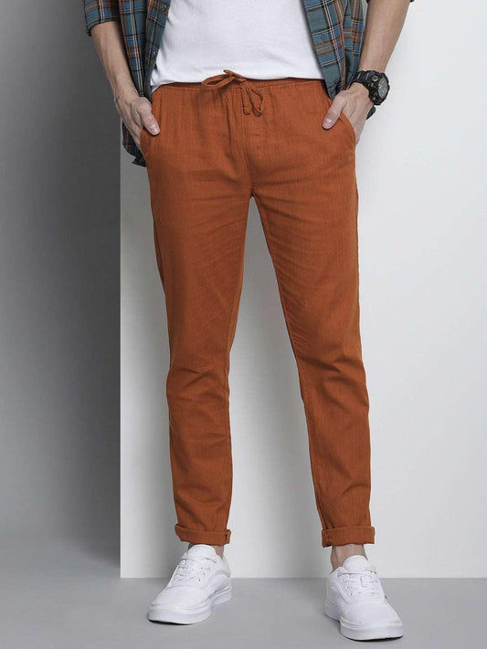 Men's Linen Jogger Trouser