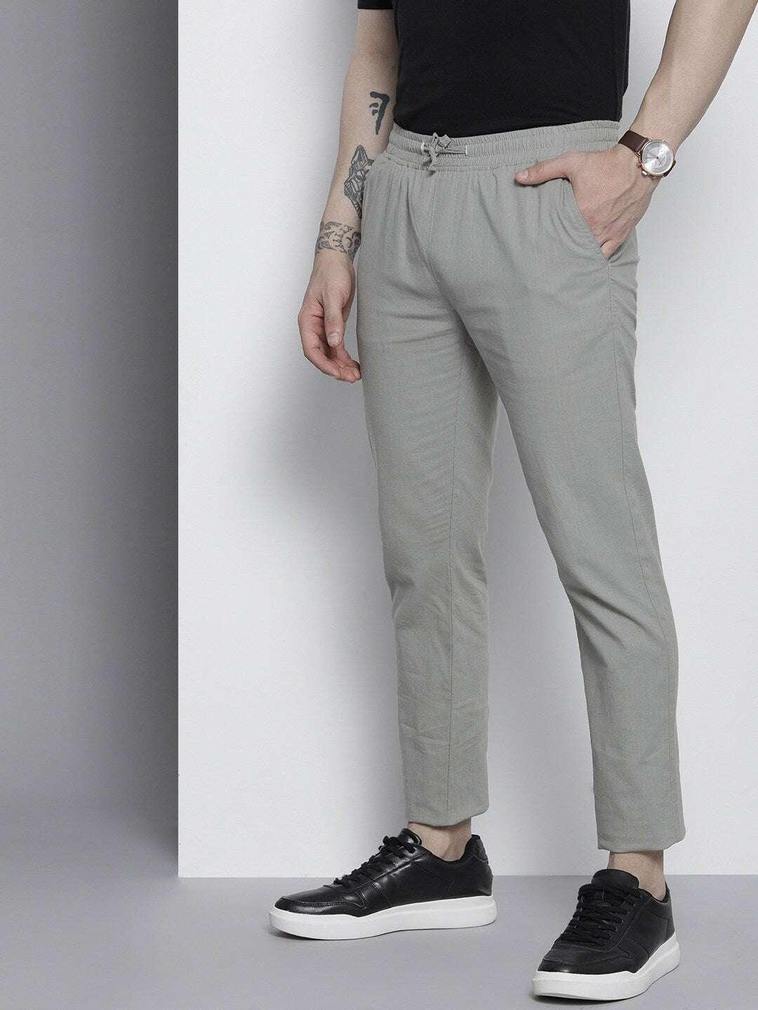 Men's Linen Jogger Trouser