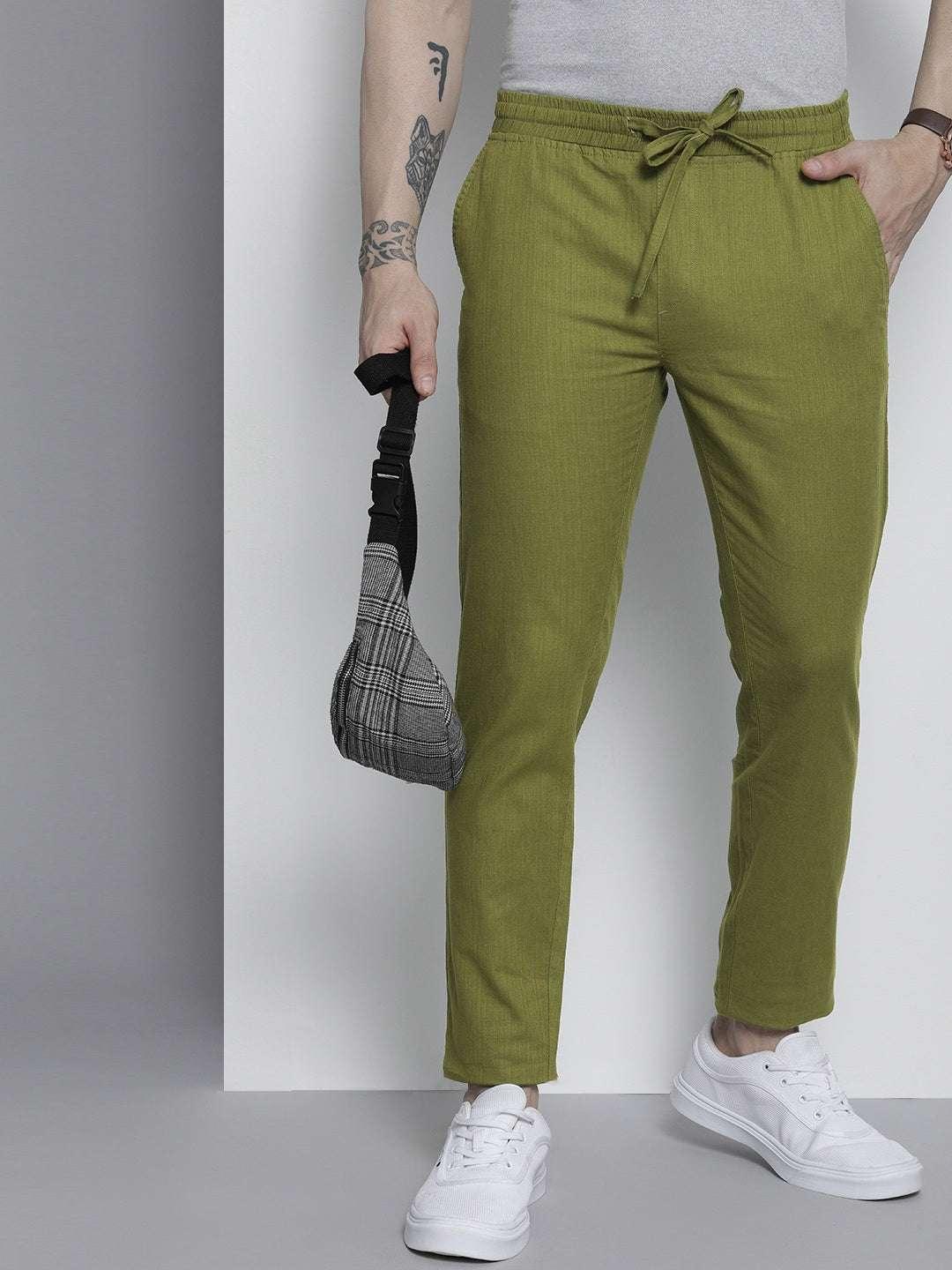 Men's Linen Jogger Trouser