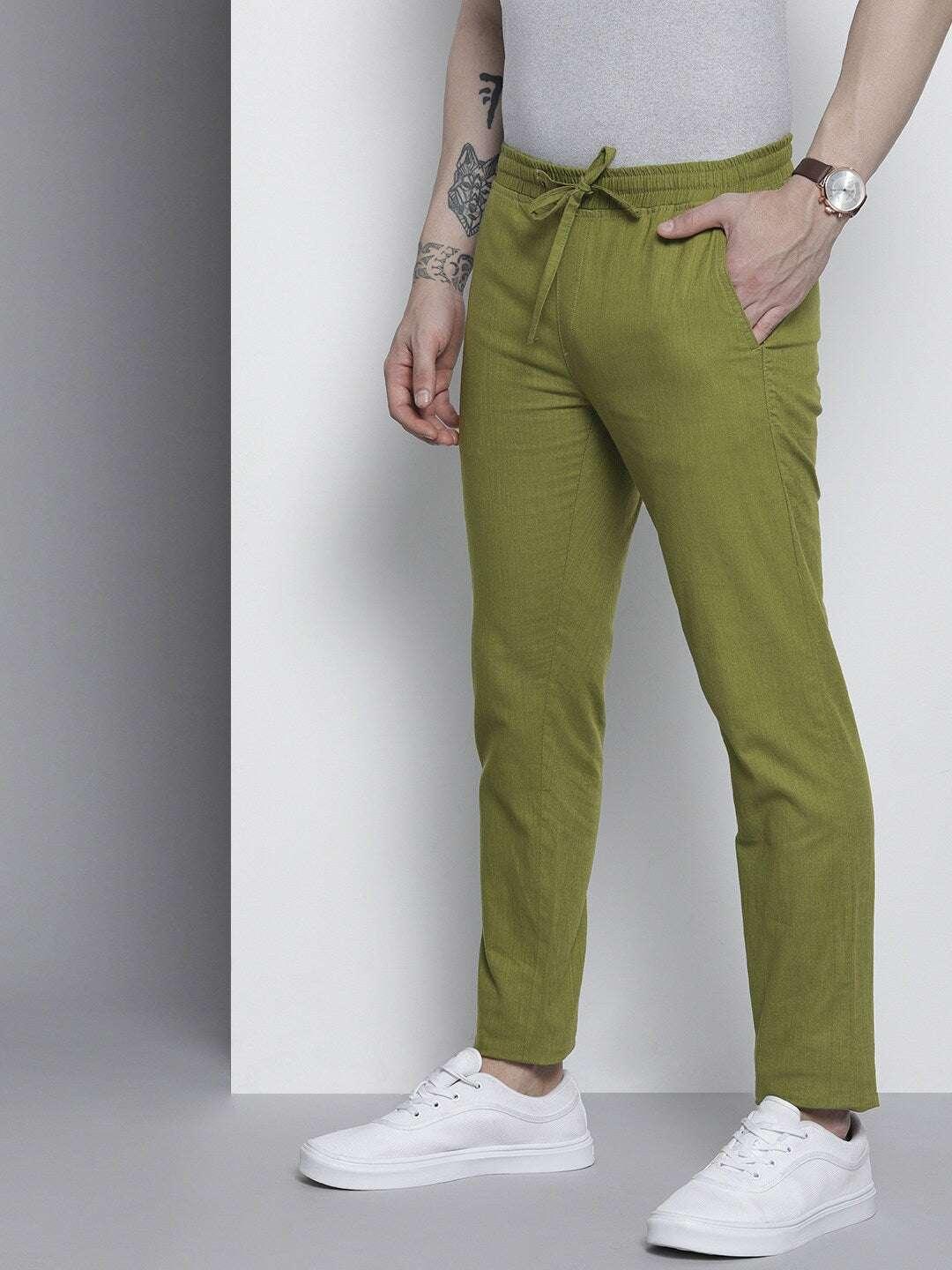 Men's Linen Jogger Trouser