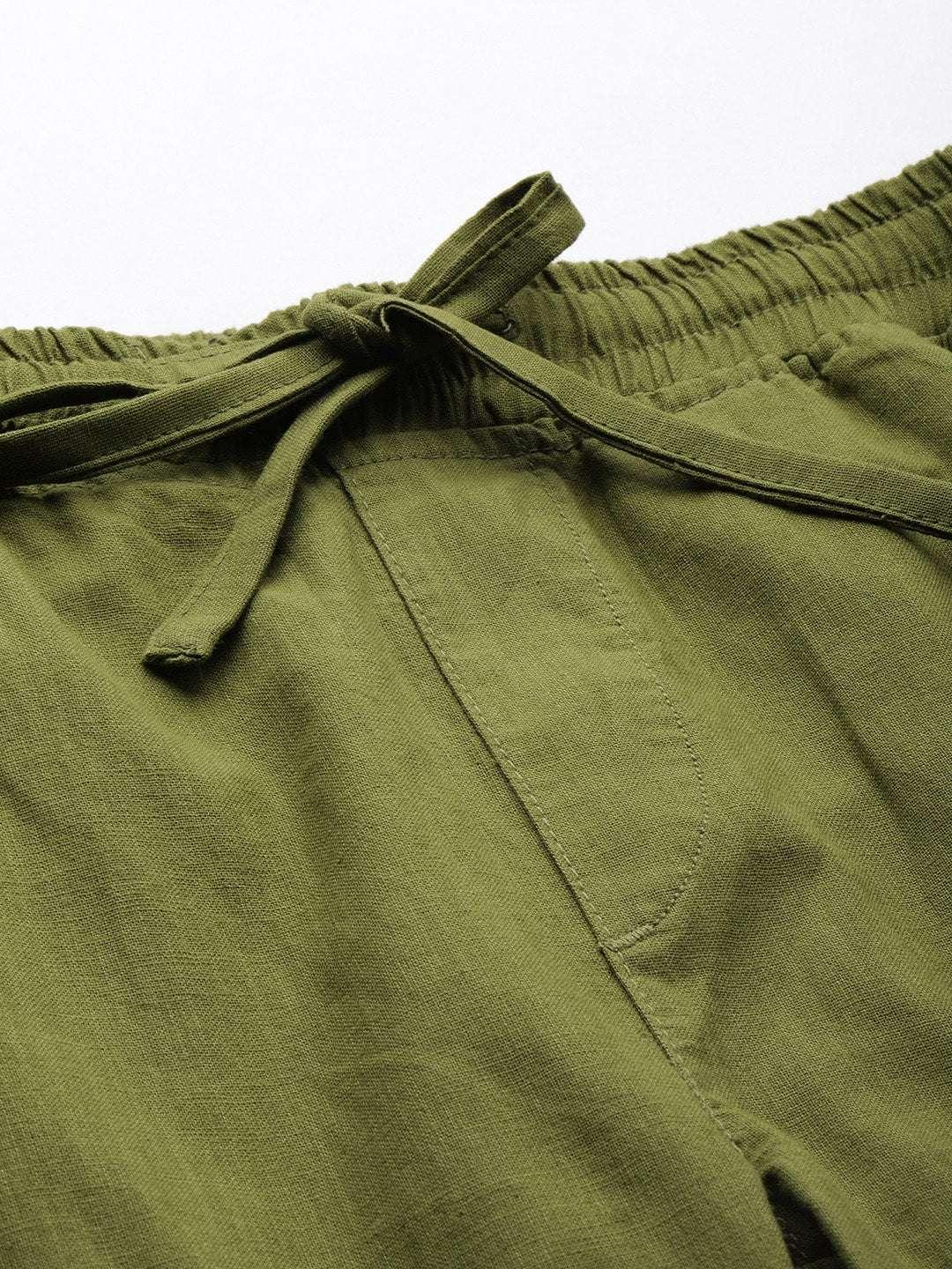 Men's Linen Jogger Trouser