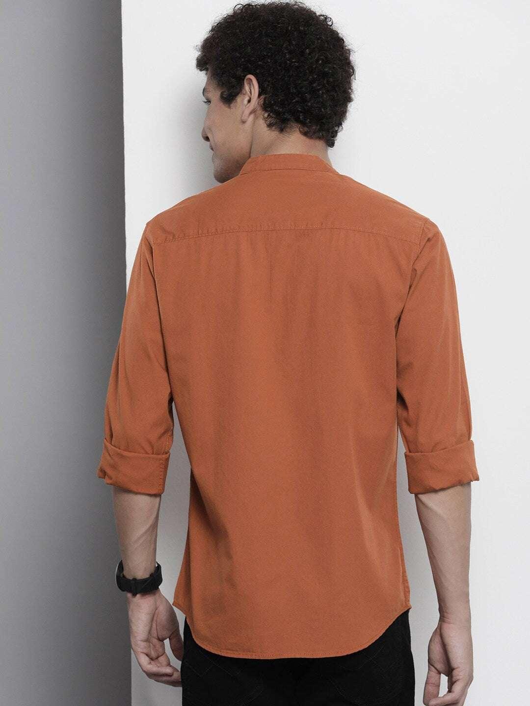 Men's Solid Regular Fit Shirt