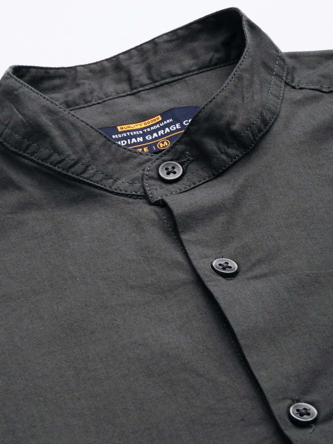 Men's Solid Regular Fit Shirt