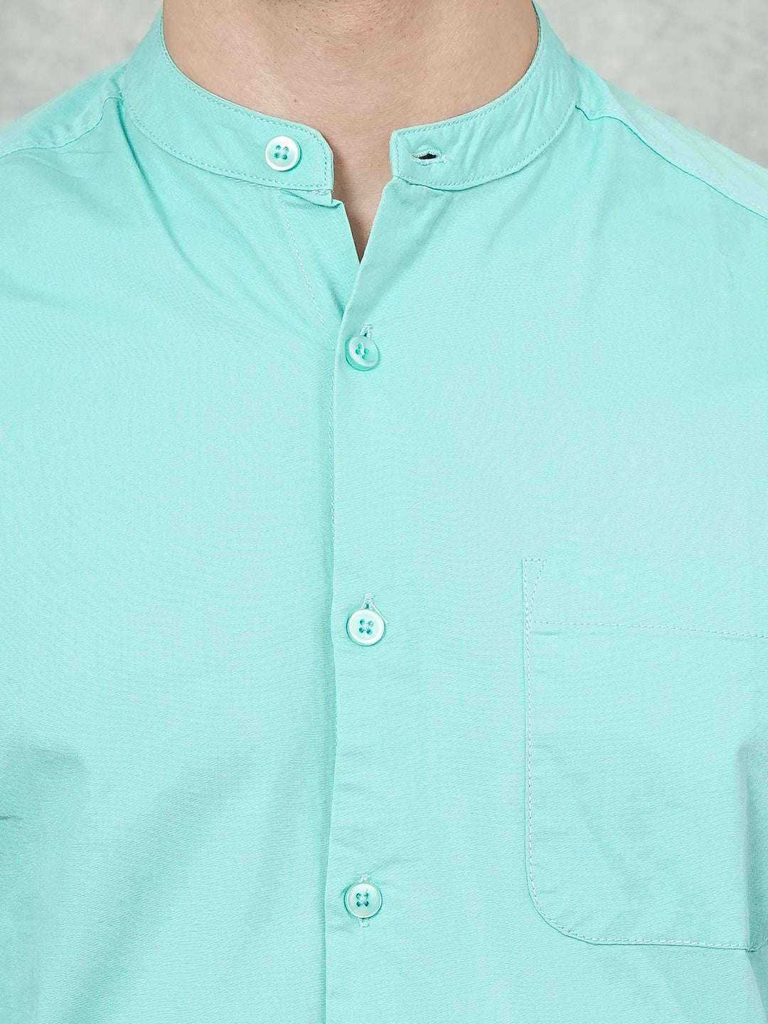 Men's Solid Regular Fit Shirt