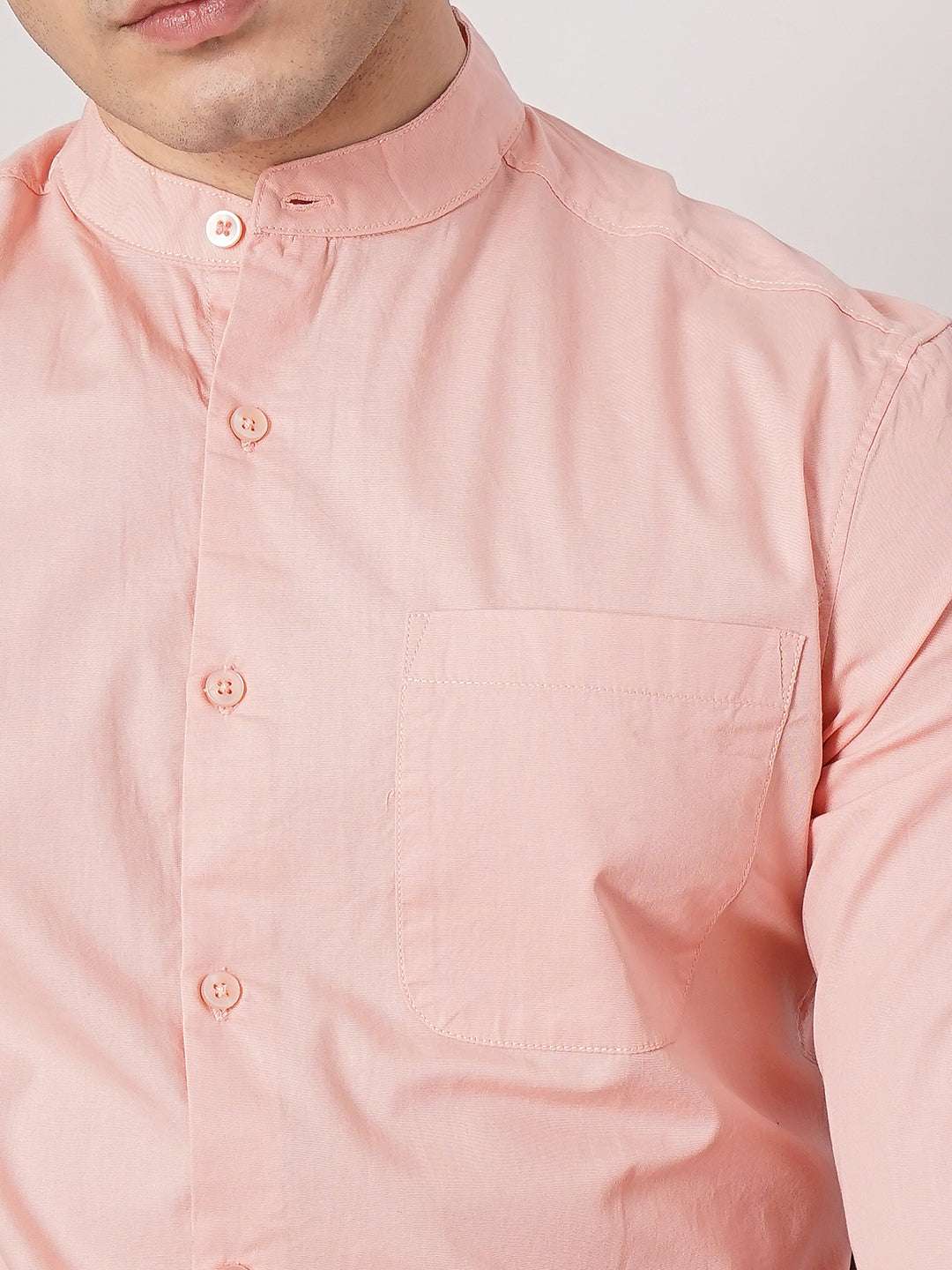 Men's Solid Regular Fit Shirt