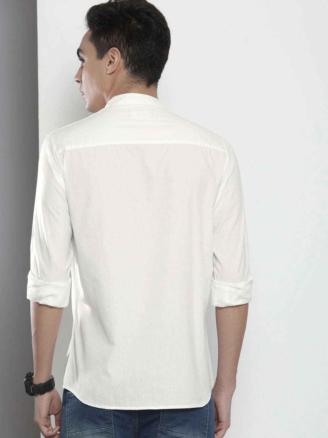 Men's Solid Regular Fit Shirt