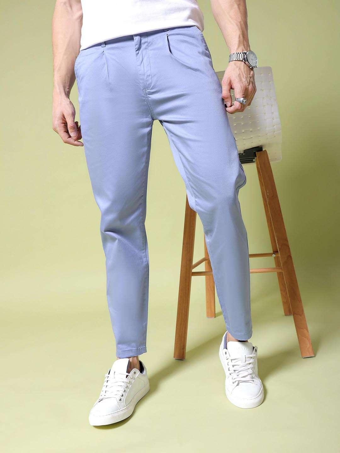 Men's Solid Trouser