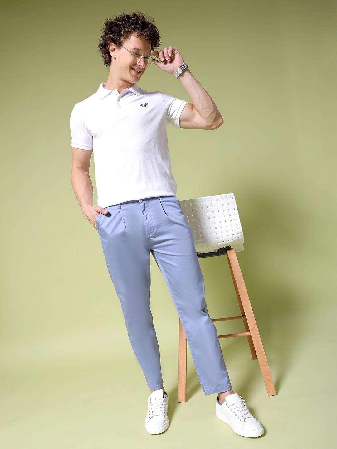 Men's Solid Trouser